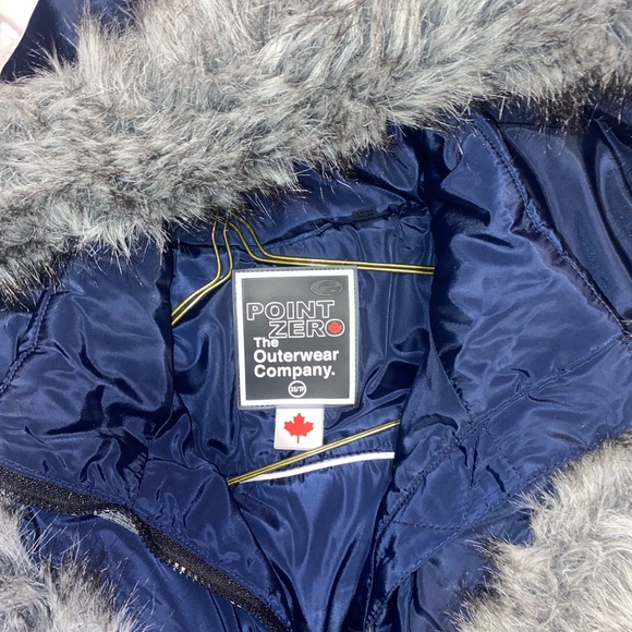 Dark blue Zero Point kids jacket - Picture 3 of 3